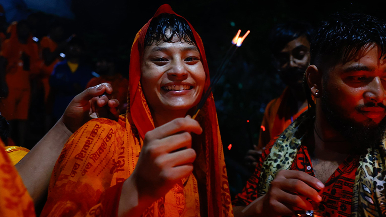 सुन्दरीजलमा बोलबम भक्तजनको घुइँचो